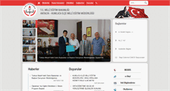 Desktop Screenshot of kumluca.meb.gov.tr