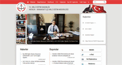 Desktop Screenshot of manavgat.meb.gov.tr
