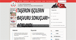 Desktop Screenshot of basyayla.meb.gov.tr