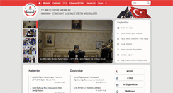 Desktop Screenshot of etimesgut.meb.gov.tr