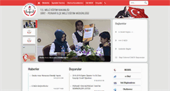 Desktop Screenshot of pervari.meb.gov.tr