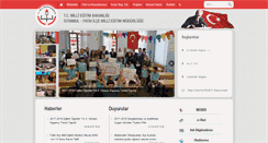 Desktop Screenshot of fatih.meb.gov.tr