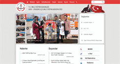 Desktop Screenshot of diyadin.meb.gov.tr