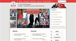 Desktop Screenshot of palandoken.meb.gov.tr