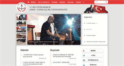 Desktop Screenshot of eldivan.meb.gov.tr