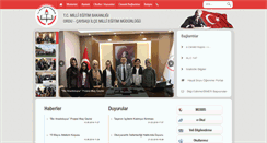 Desktop Screenshot of caybasi.meb.gov.tr