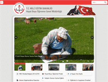 Tablet Screenshot of hbogm.meb.gov.tr