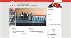 Desktop Screenshot of mamak.meb.gov.tr