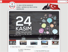 Tablet Screenshot of akoren.meb.gov.tr