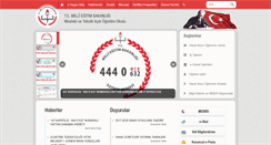 Desktop Screenshot of mtao.meb.gov.tr