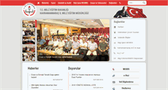 Desktop Screenshot of kmaras.meb.gov.tr