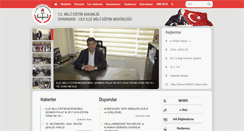 Desktop Screenshot of lice.meb.gov.tr