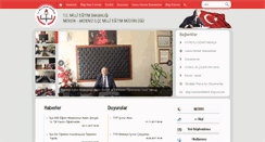 Desktop Screenshot of akdeniz.meb.gov.tr